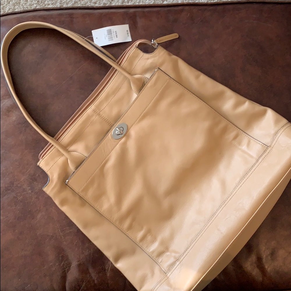Banana Republic Large Leather Tote Handbag NWT